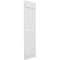 Ekena Millwork True Fit PVC Three Board Spaced Board-n-Batten Shutters w/Diamond Cutout Unfinished, 17 1/8Wx32H, PR TFP101SD17X032UN - alternate 13